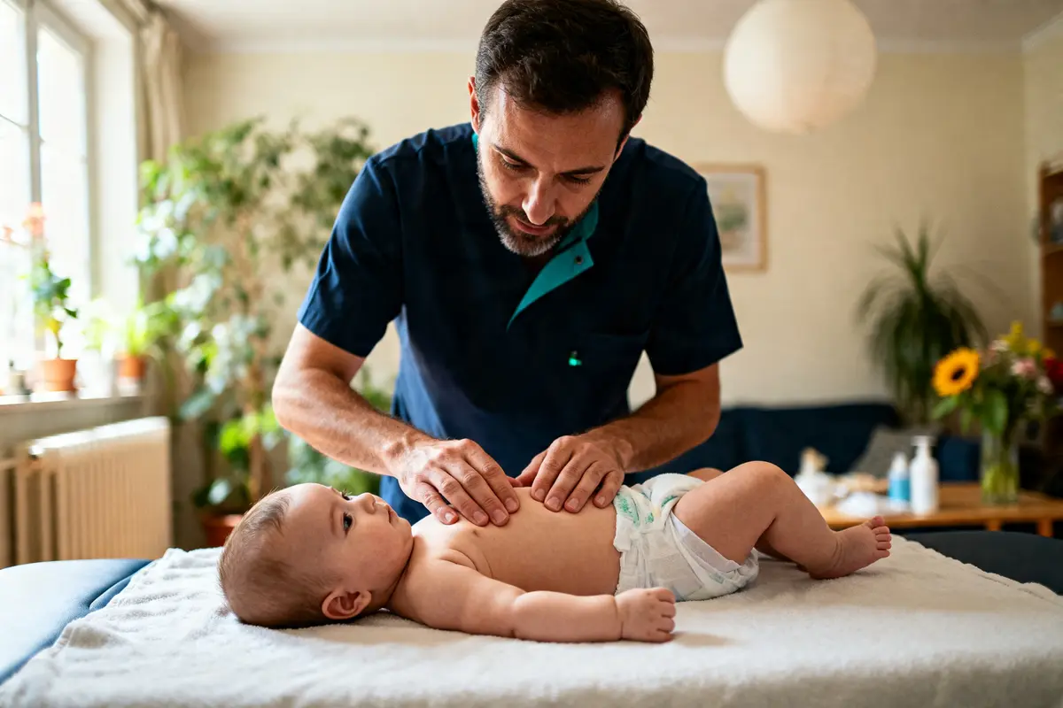 pexels-michal-pech-213601-757318 (1) Ostéopathie pour bébé avec un praticien traité un nourrisson allongé sur une table