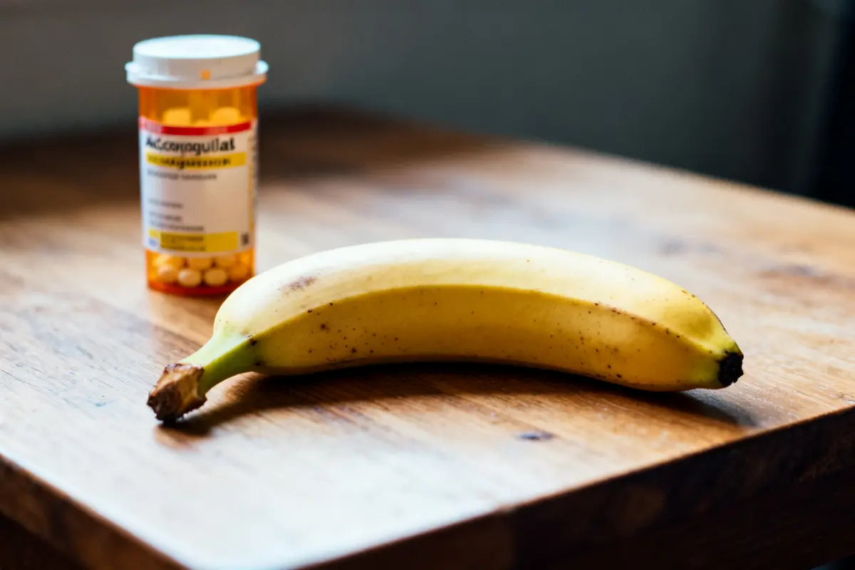 Banane et anticoagulant : risques, précautions et conseils sûrs