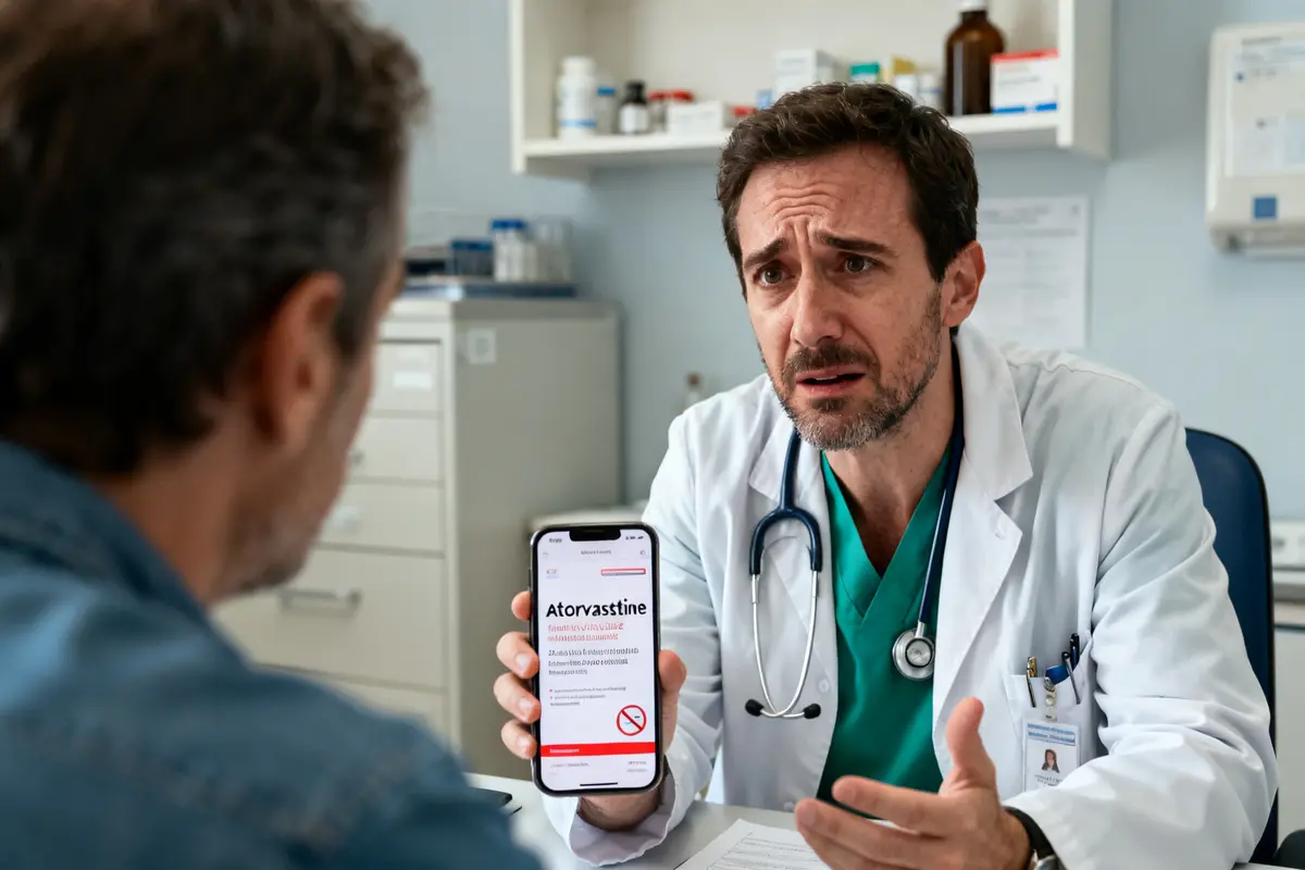 Danger de l’atorvastatine : Quels risques et effets secondaires ?