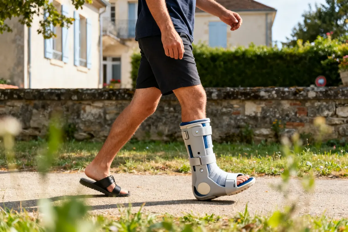 Marcher après fracture plateau tibial sans opération : Quand et comment ?