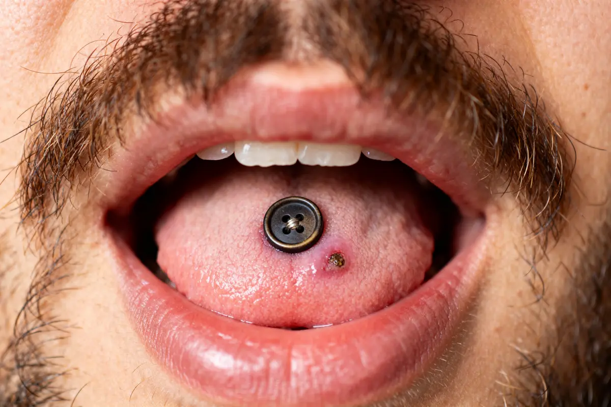 Bouton sur la langue : causes, symptômes et Que faire ?