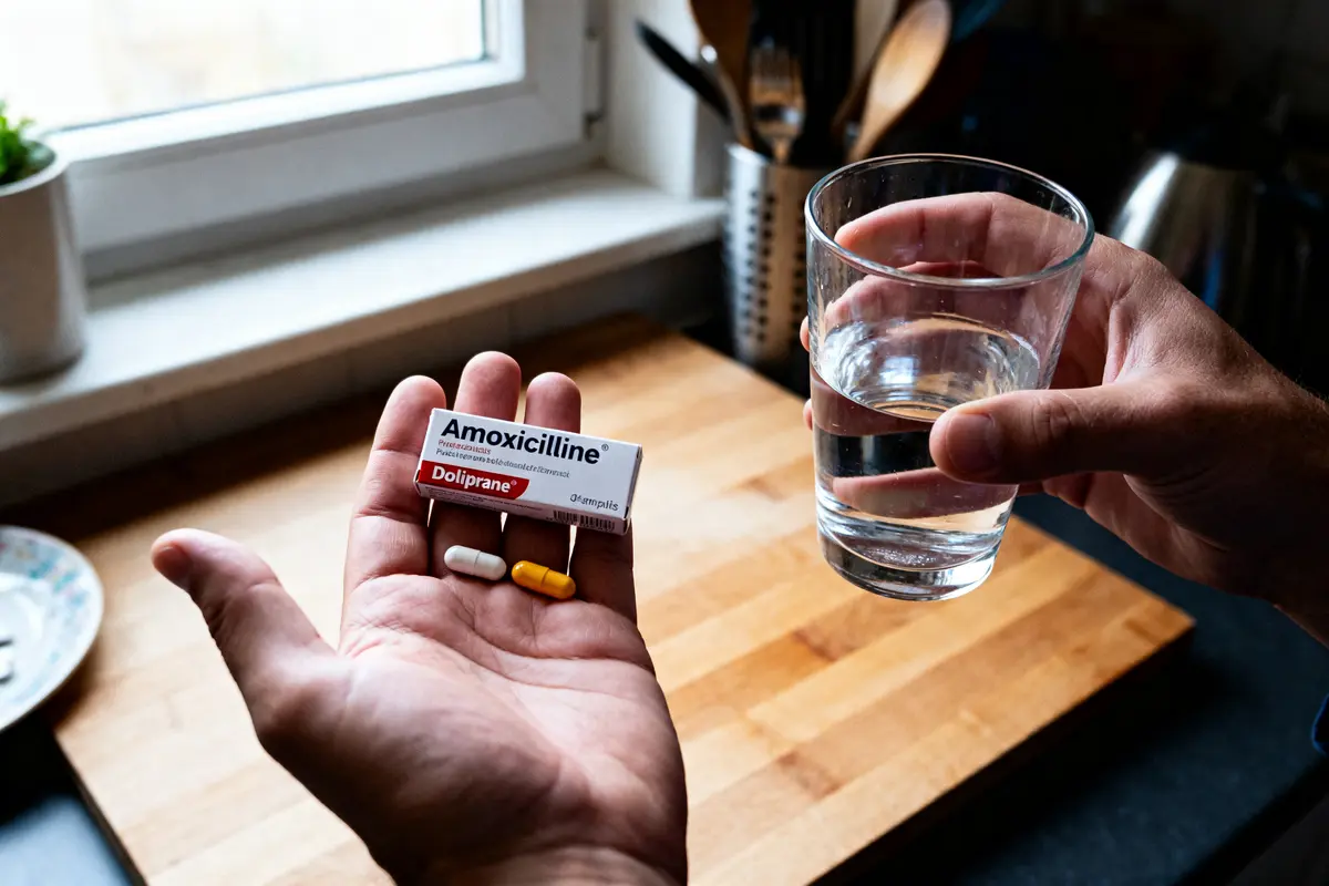 Peut-on prendre amoxicilline et doliprane ensemble sans risque ?