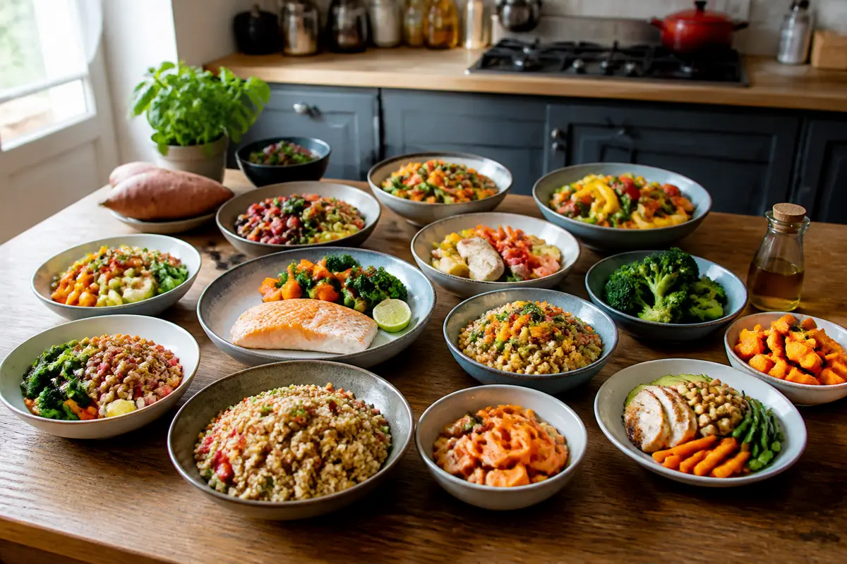Menu du régime ventre plat en 4 jours : Menu complet & efficace