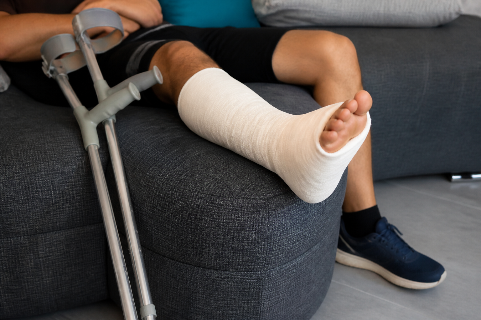 Profiter des vacances avec un plâtre à la jambe : comment faire ?