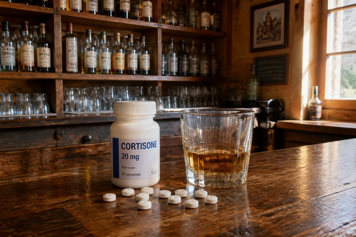 Cortisone et alcool : Quels risques et effets secondaires ?